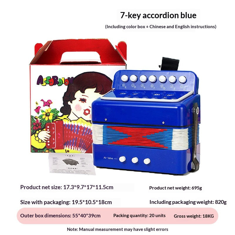 Accordéon de jouets éducatifs portatifs pour enfants