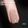 Flashy Reflective Nightclub style Glitter Gel de ongles