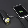 Phare de vélo imperméable 1600 Lumens Power Bank