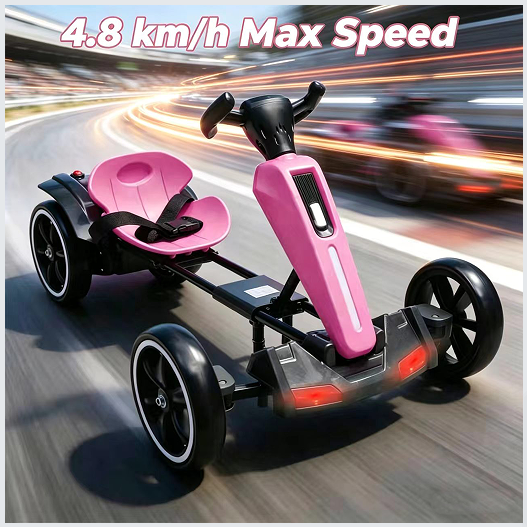 12V Pédale électrique pour enfants Go Kart