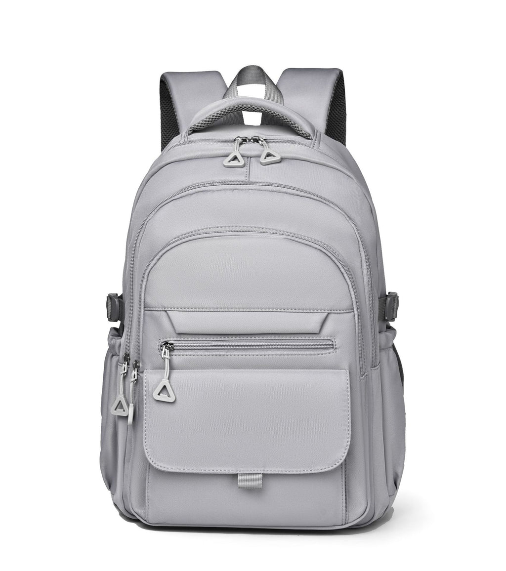 Sac à dos pour étudiant polyvalent de couleur solide