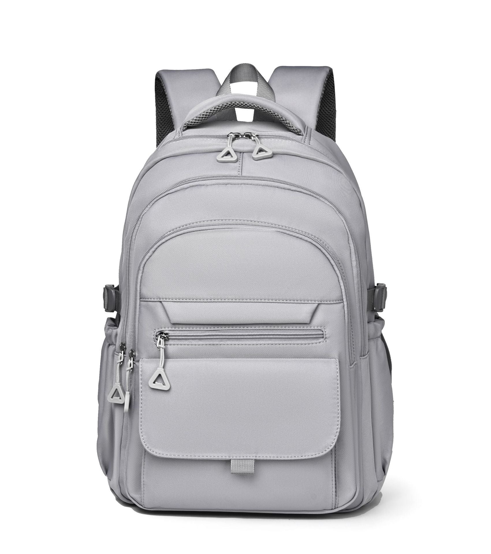 Sac à dos pour étudiant polyvalent de couleur solide