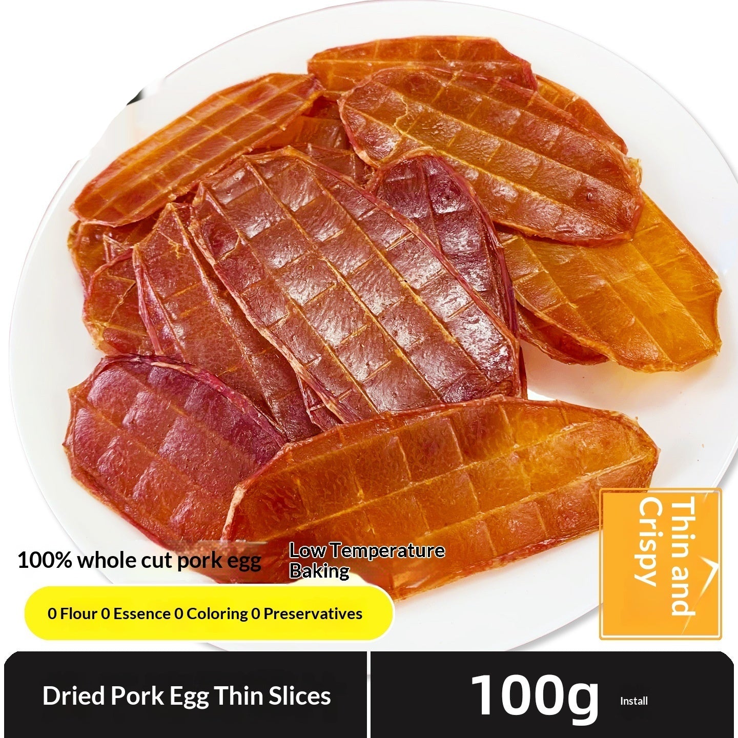 Snacks d'animaux de compagnie Tranches minces Pas d'additifs pour l'entraînement des récompenses et des dents