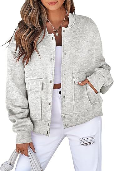 Veste courte femme avec deux poches