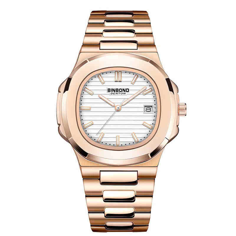 Montres carrées étanches de mode pour hommes