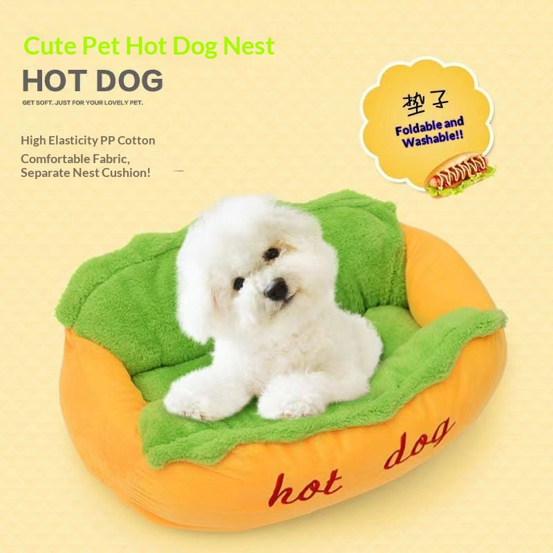 Mignon AutumnWinter lit de chien de sommeil profond