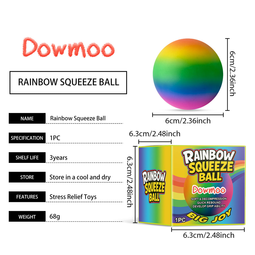 Rainbow Squeeze balle anti-stress