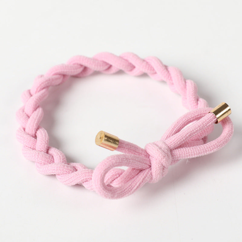 Haut élastique simple de mode Twist tête
