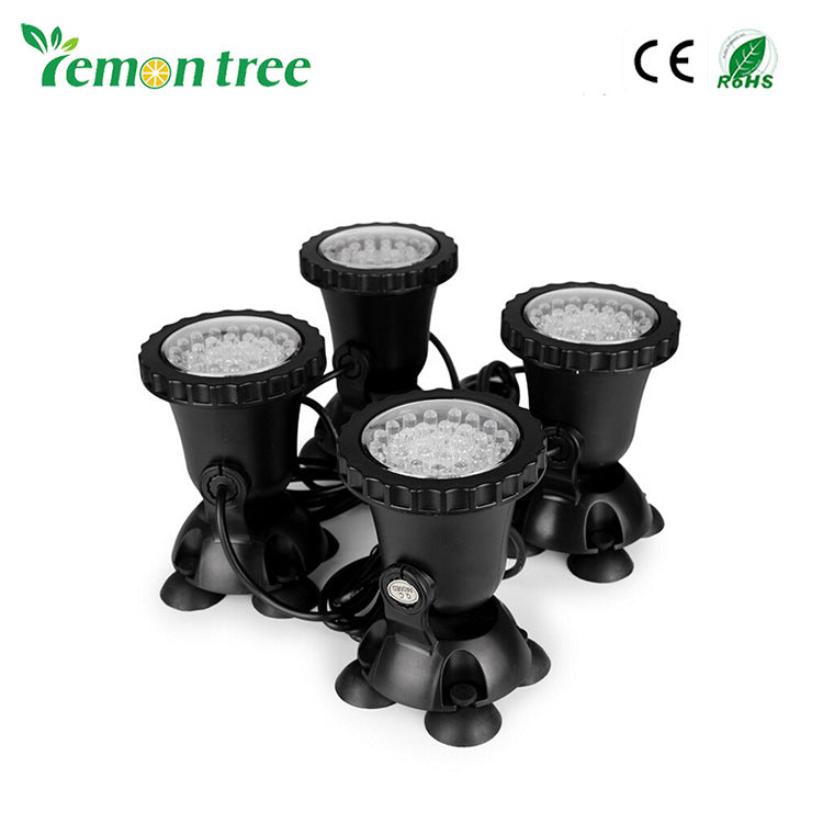 Couleur LED poisson lampe cylindre lampe de plongée LED lampe de montagne lampe de piscine plongée réservoir de poisson shouli