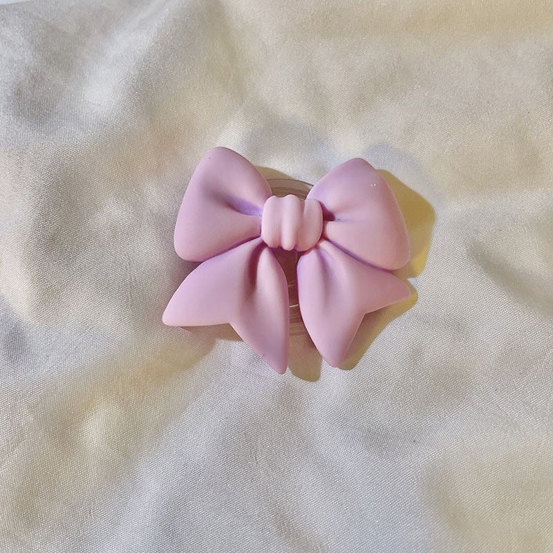 Girl Heart Bow Bracket Lazy Binge-watching