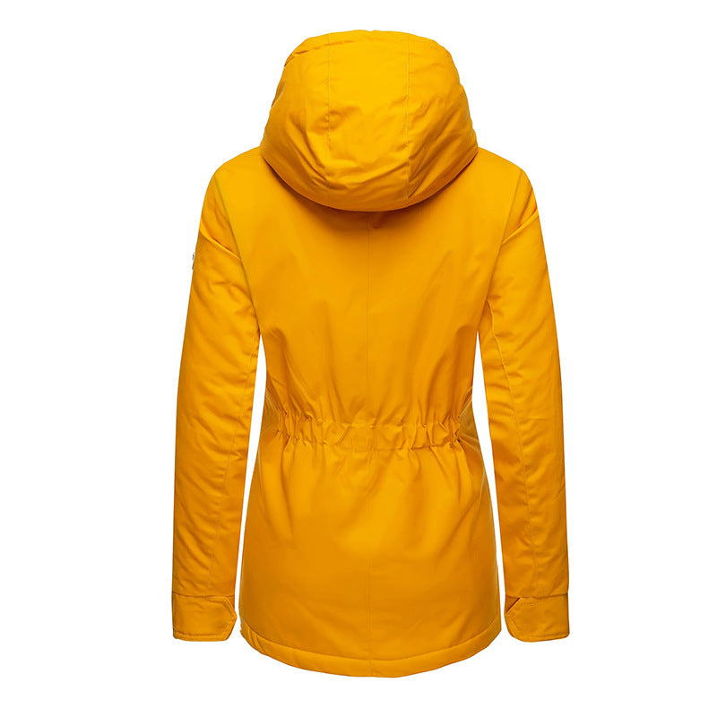 Women's versatile hooded jacket