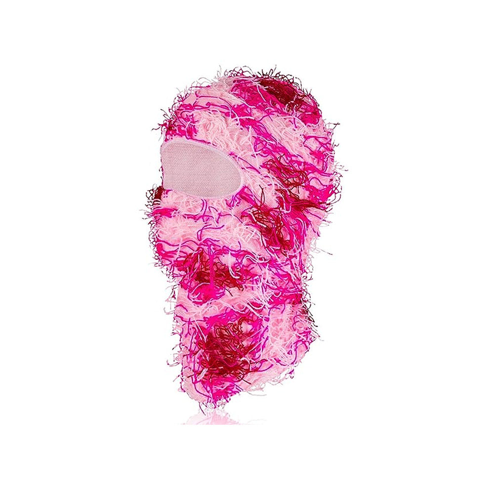 Masque de visage chaud tricoté européen et américain