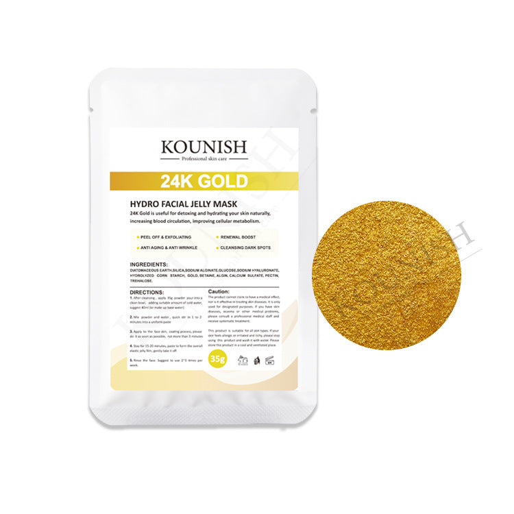 Poudre de masque de gelée hydrogel hydratant