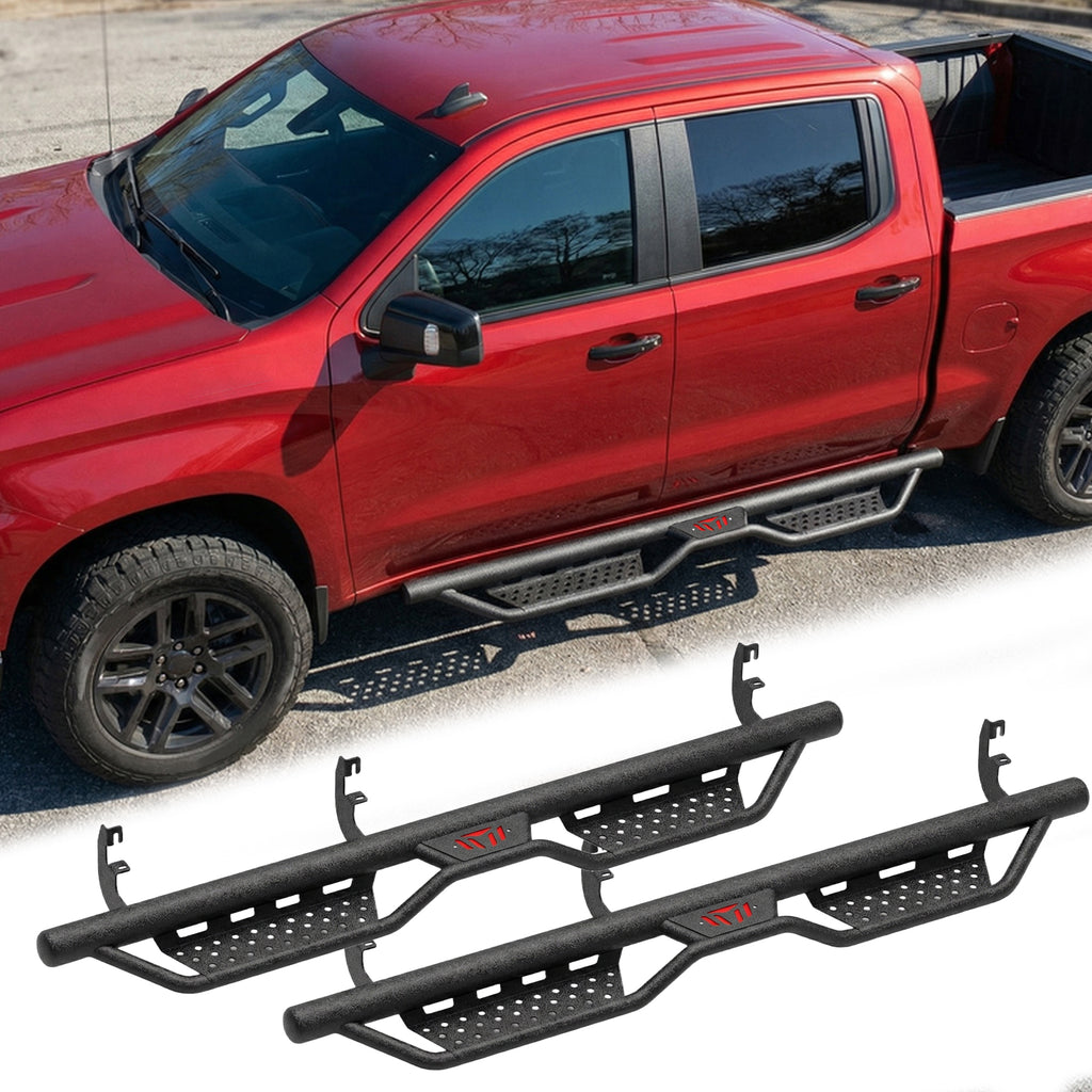 Drop Running Boards Side Steps Compatible avec 2015 - Chevy Colorado & GMC Canyon Crew Cab