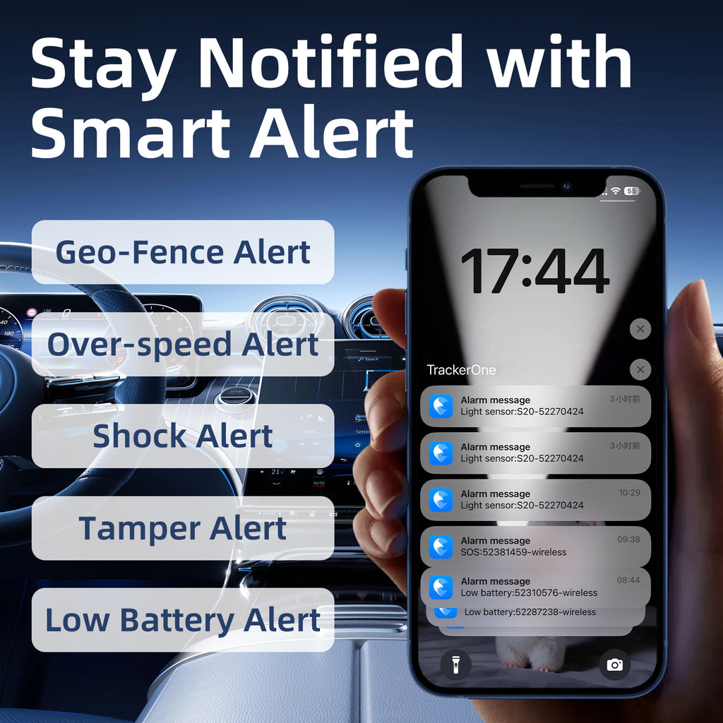 Tracker GPS caché antivol avec télécommande Tracker véhicule en temps réel pour voiture