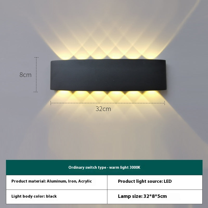 Lampe murale extérieure étanche Solar Intelligent télécommande