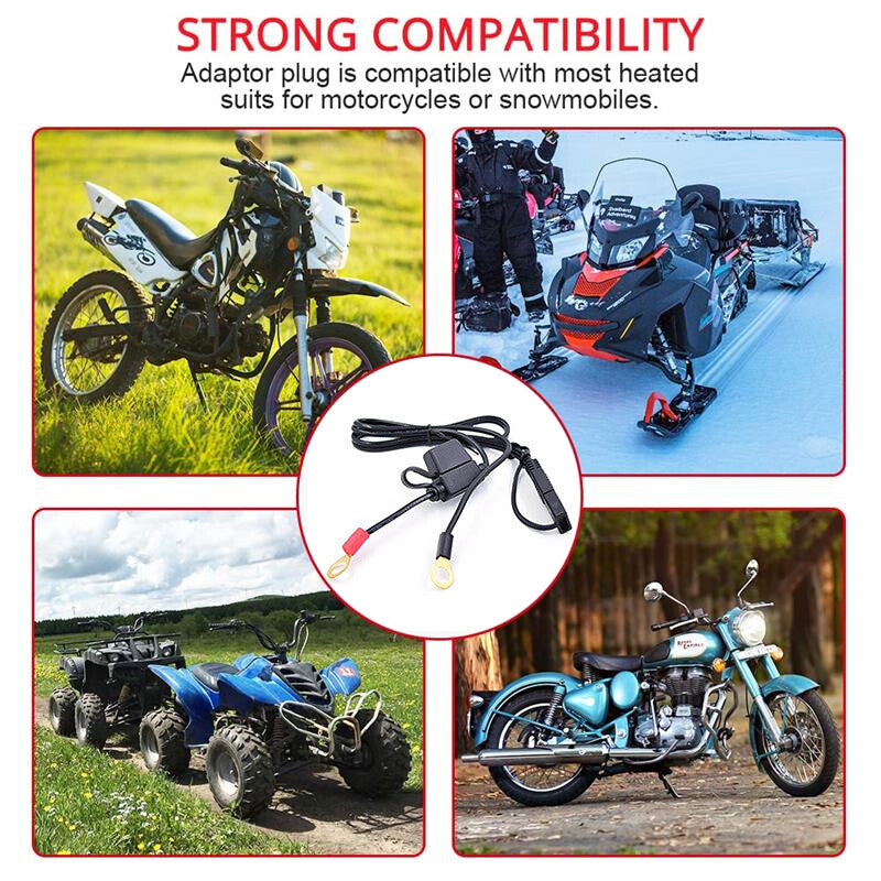 Connecteur SAE pour chargeur de batterie pour moto