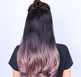 Grande vague une pièce perruque pièce cheveux