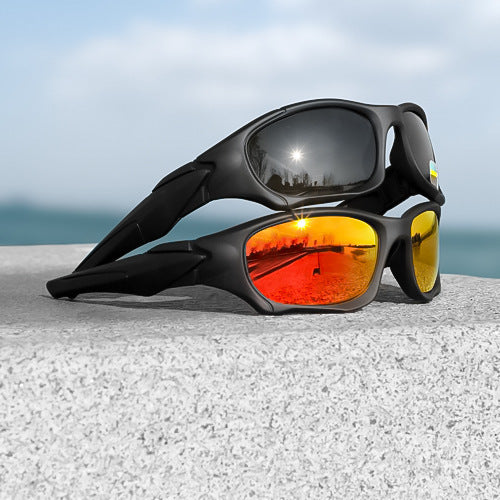 Kdeam Polarized Verre véritable Cyclisme Sports Lunettes de soleil Vision de nuit