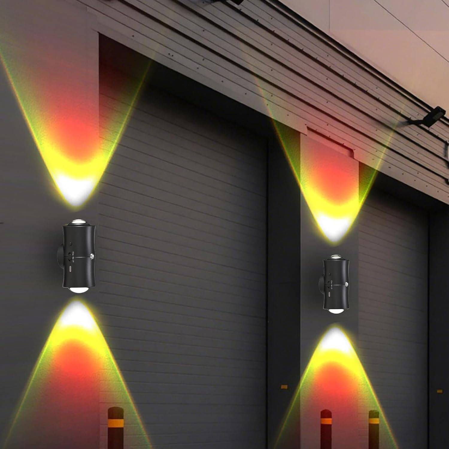 4pcs détecteur de mouvement lumière de nuit rechargeable
