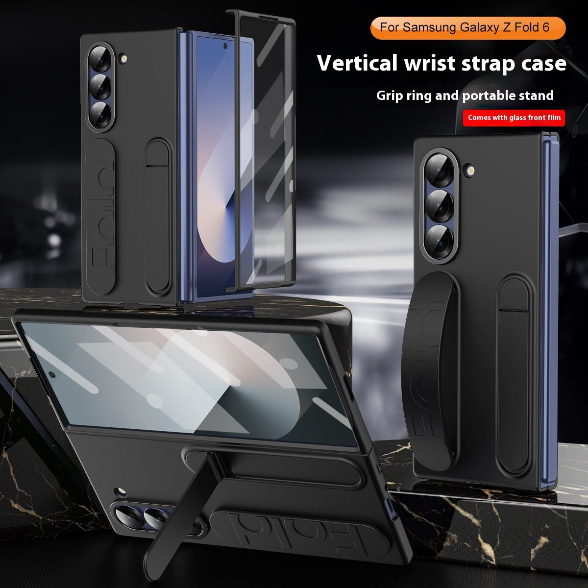 Manches de protection du boîtier de téléphone à bretelles verticales