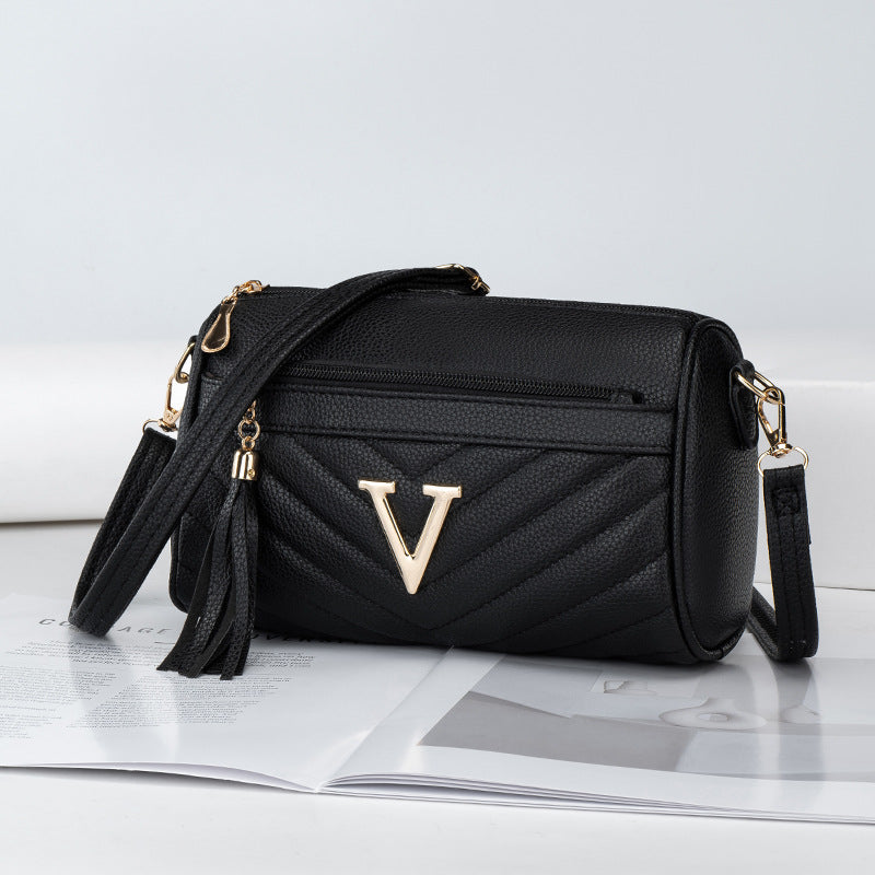 Sac à épaule rouge élégant et polyvalent