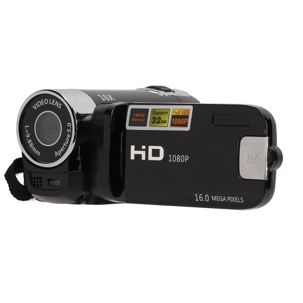 Caméra vidéo Caméscope Full HD Enregistreur caméra 270° Rotation 2.7 pouces écran couleur 16X Zoo