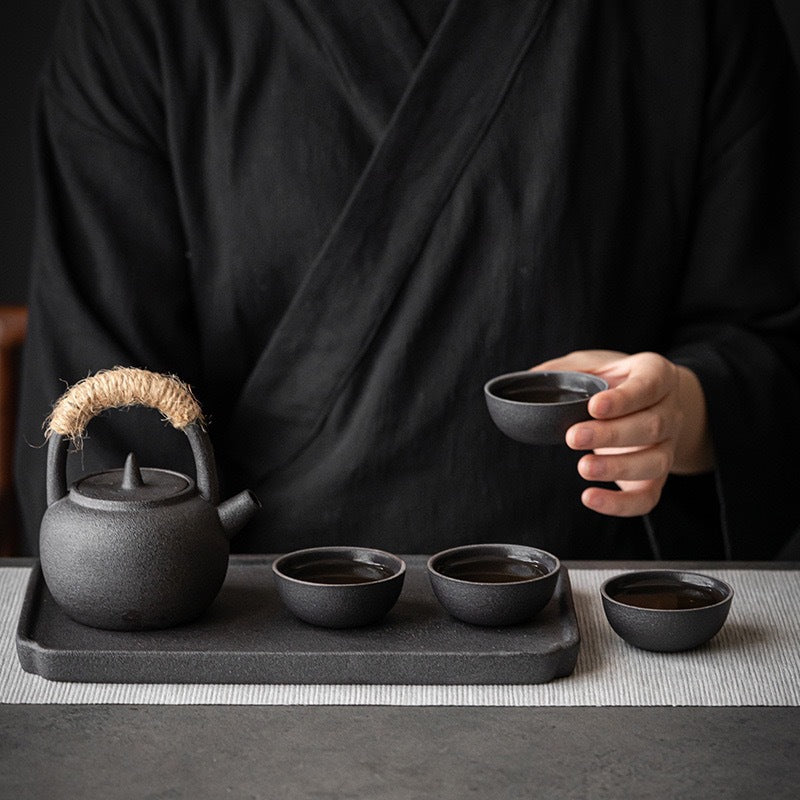 Tao Cha Kung Fu Ensemble de thé Boîte cadeau