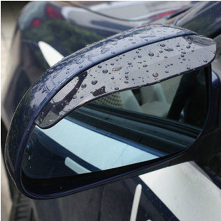 Voiture Vue arrière Miroir Protection contre la pluie Sourcils 2 pièces