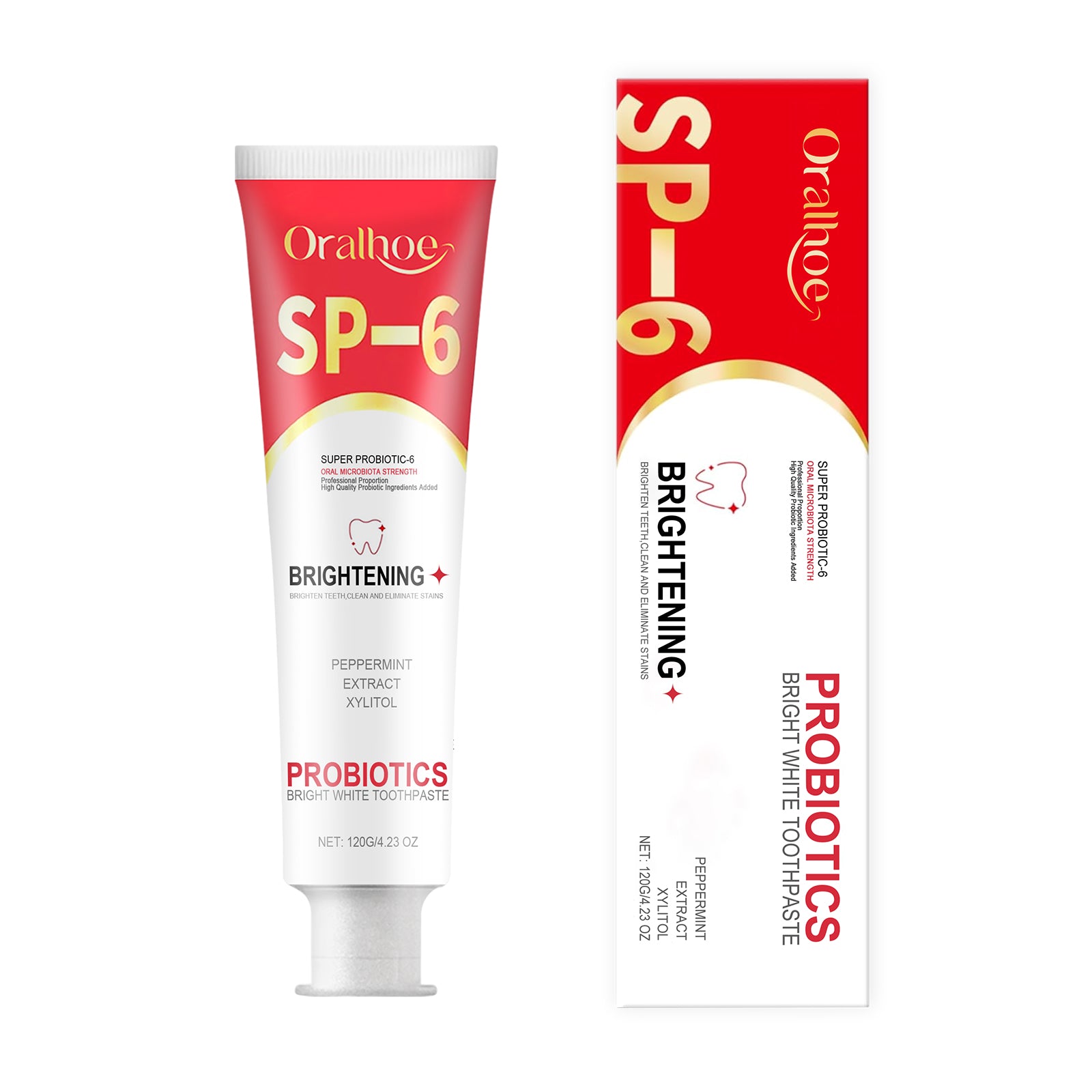 Probiotique Blanchiment Dentifrice 120g 1box