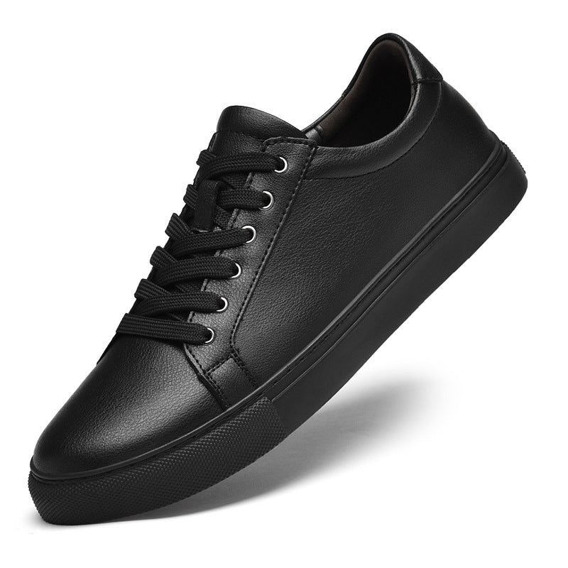 Chaussures de planche à cowhide de loisirs creuses