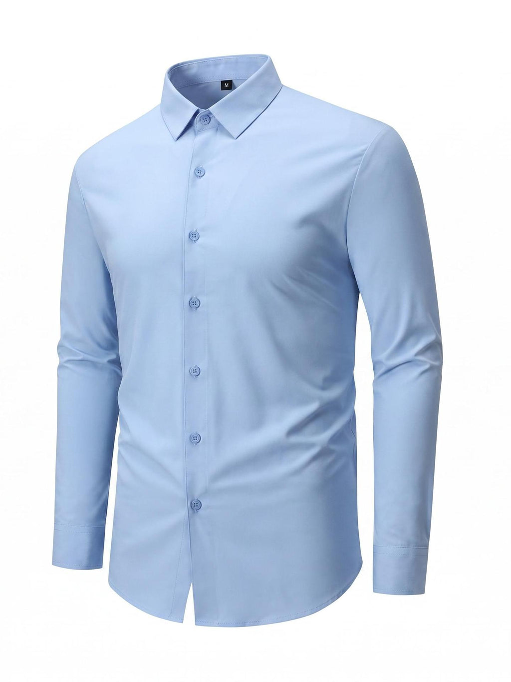 Jiana Amazon Bestseller Plus Taille Stretch sans ride chemise pour homme