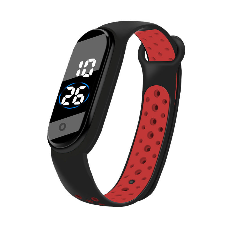 Waterproof Student bracelet de sport bicolore
