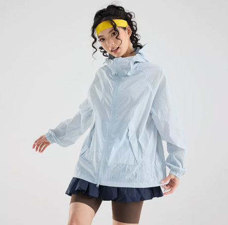 Vêtements de protection solaire en silex glacé Veste de soleil de style montagne légère