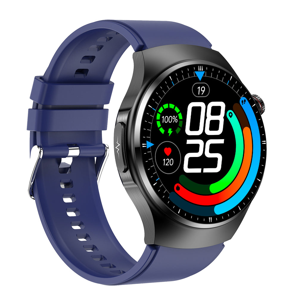 Smart Watch TK25 Bluetooth appelant le glucose sanguin Uric acide lipide de sang