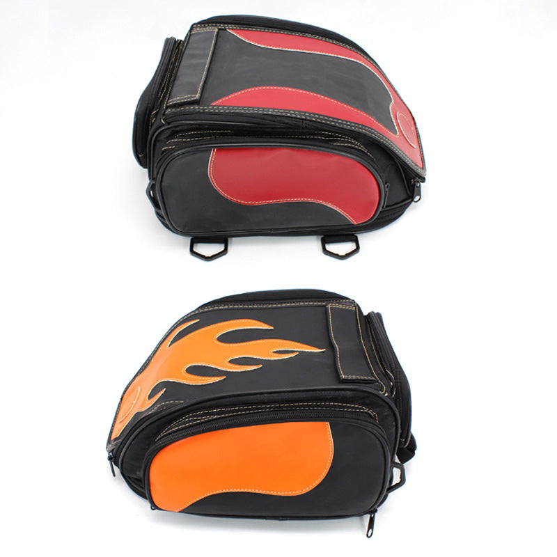 Rétro moto Tail Bag Rangement de casque Étanche