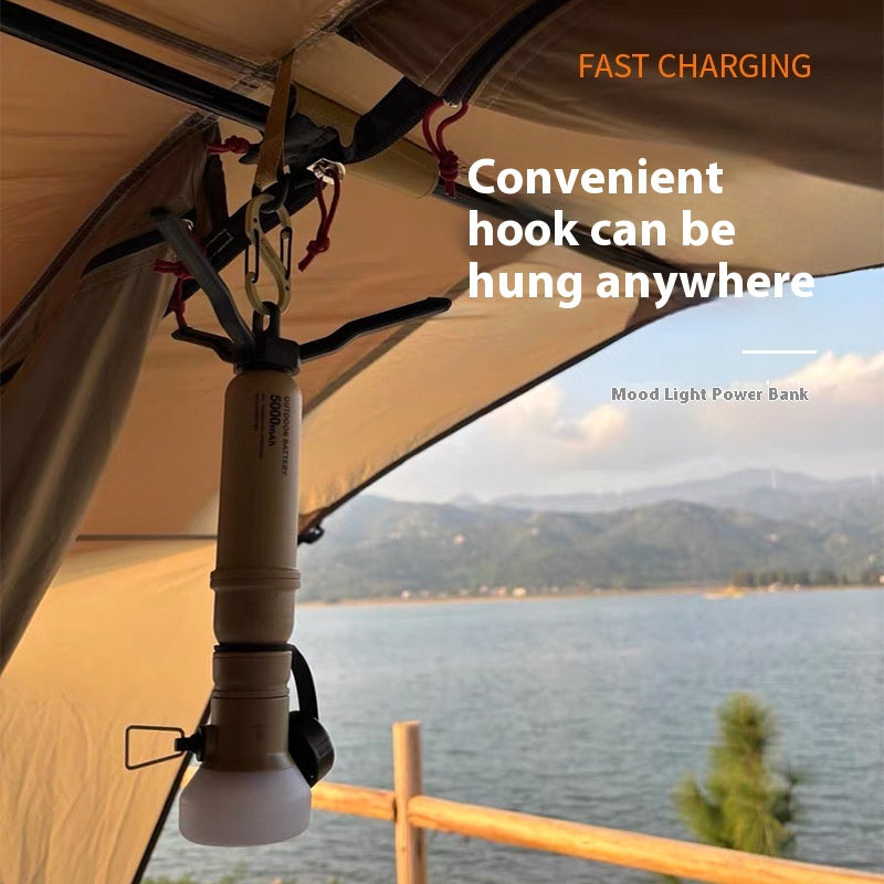 Wild Camping Atmosphère Charging Lampe d'éclairage extérieur