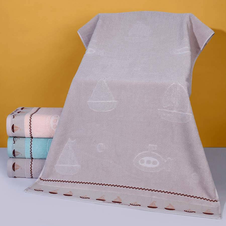 Serviette de bain surdimensionnée tout coton