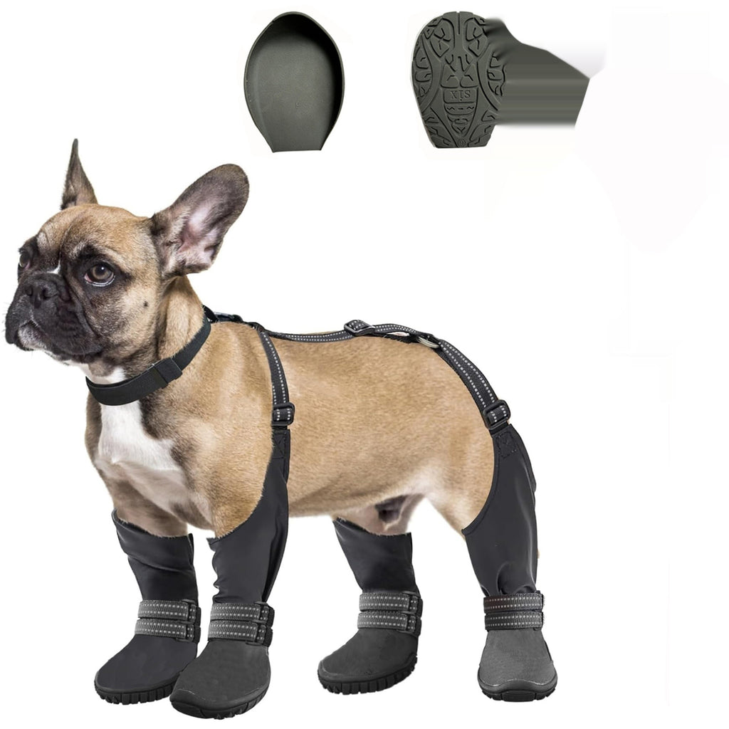 Accessoires pour animaux de compagnie Chaussures de chien imperméables non glissantes