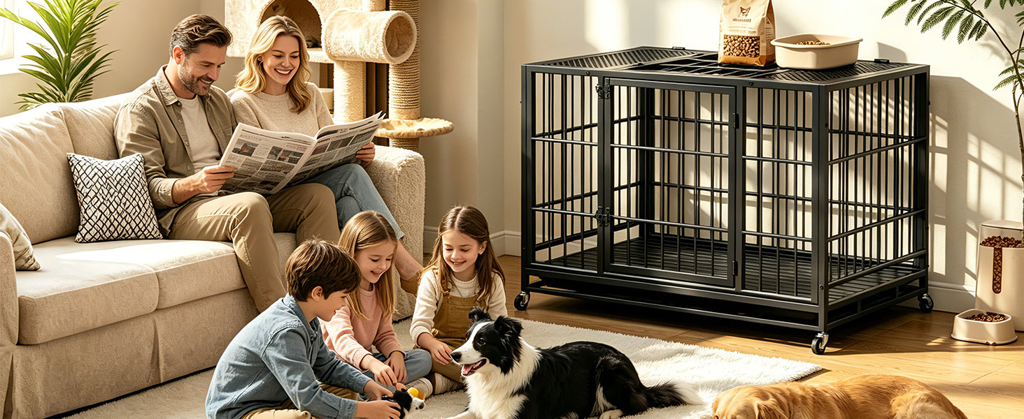 Crate de chiens lourds