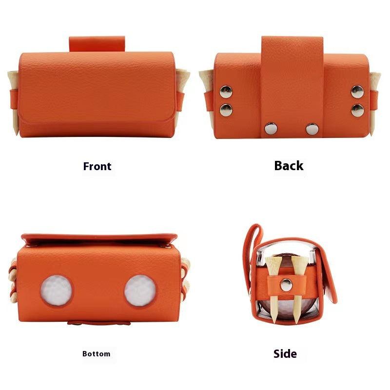 Sac accessoire japonais et coréen en cuir de golf