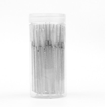 Mascara jetable en cristal en bouteille couleur spirale Tour