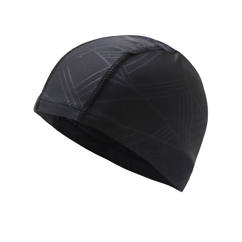 Homme Nage Cap de tissu Design Ne limite pas la tête grande taille
