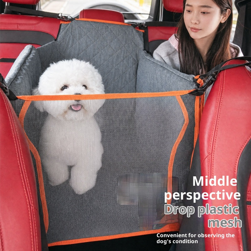 Housse de voiture pour chien, protection banquette arrière