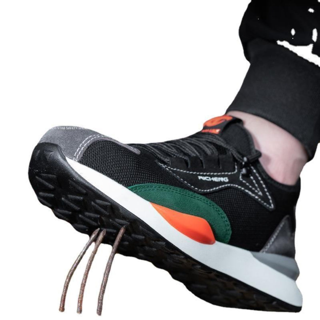 Chaussures de sécurité isolantes pour désodorisant respiratoire pour hommes
