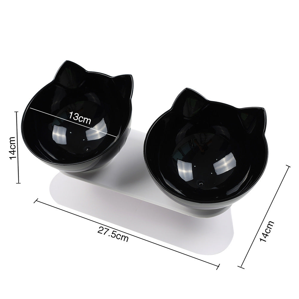 Kitten Bowl Pet Cervical Support Food Basin
