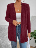 Cardigan à maille longue pour femmes