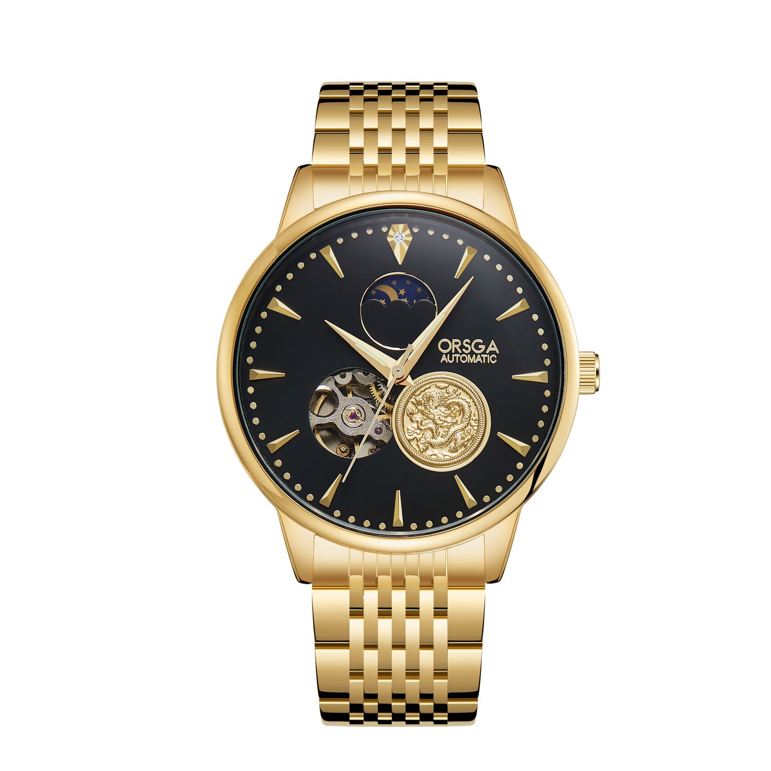 Montre mécanique haute de gamme pour hommes