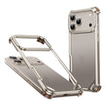 Convient pour 1716promax Seahorse Buckle Frame with Lens Phone Case 15 Metal