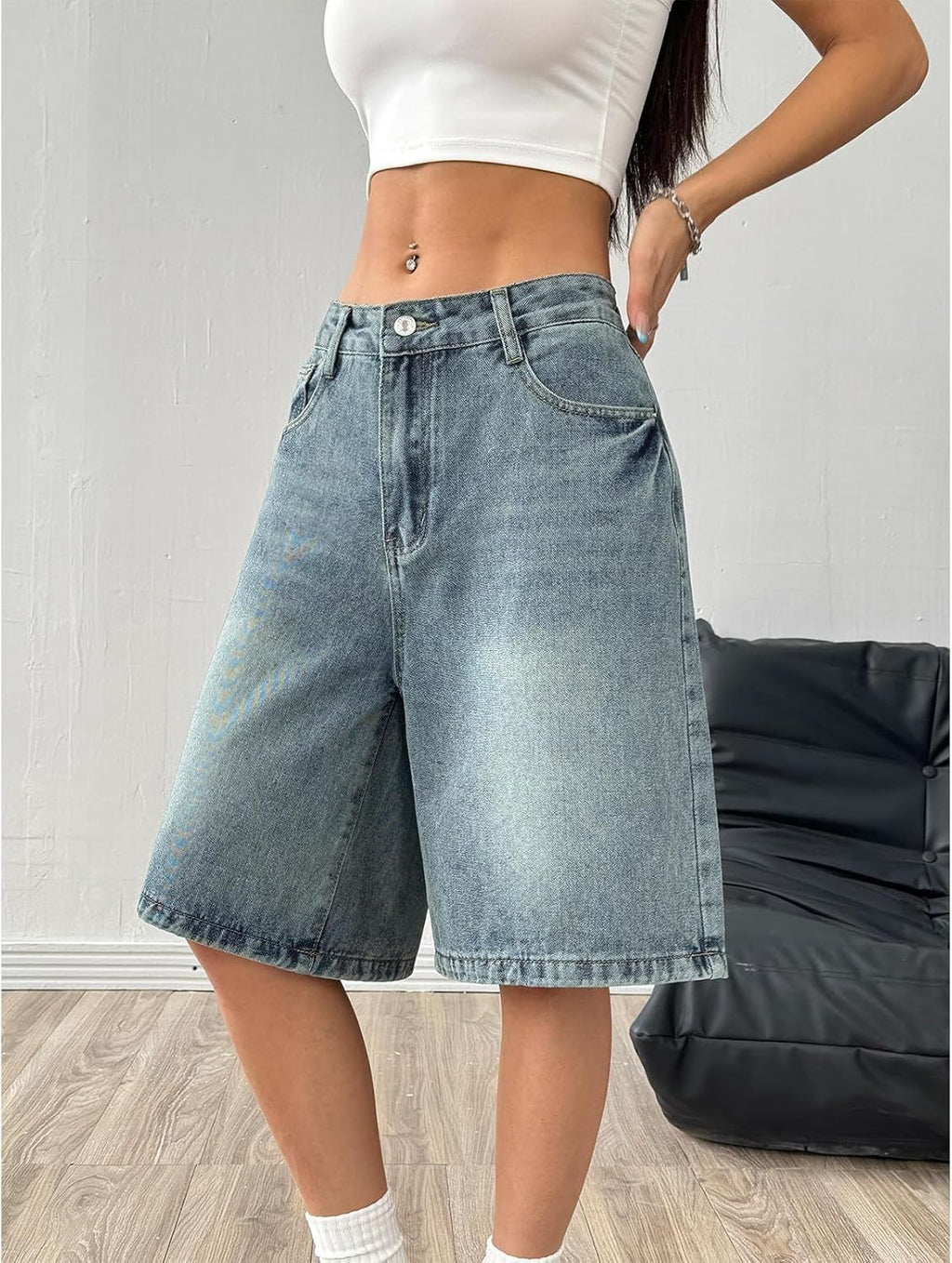 Slimming Trendy Polyvalente et Personnalité Short